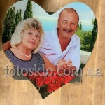 Фотоскло у формi серця