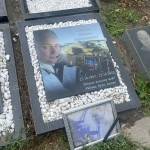 Пам’ятна плита для ніш колумбарію з фотодруком на склі